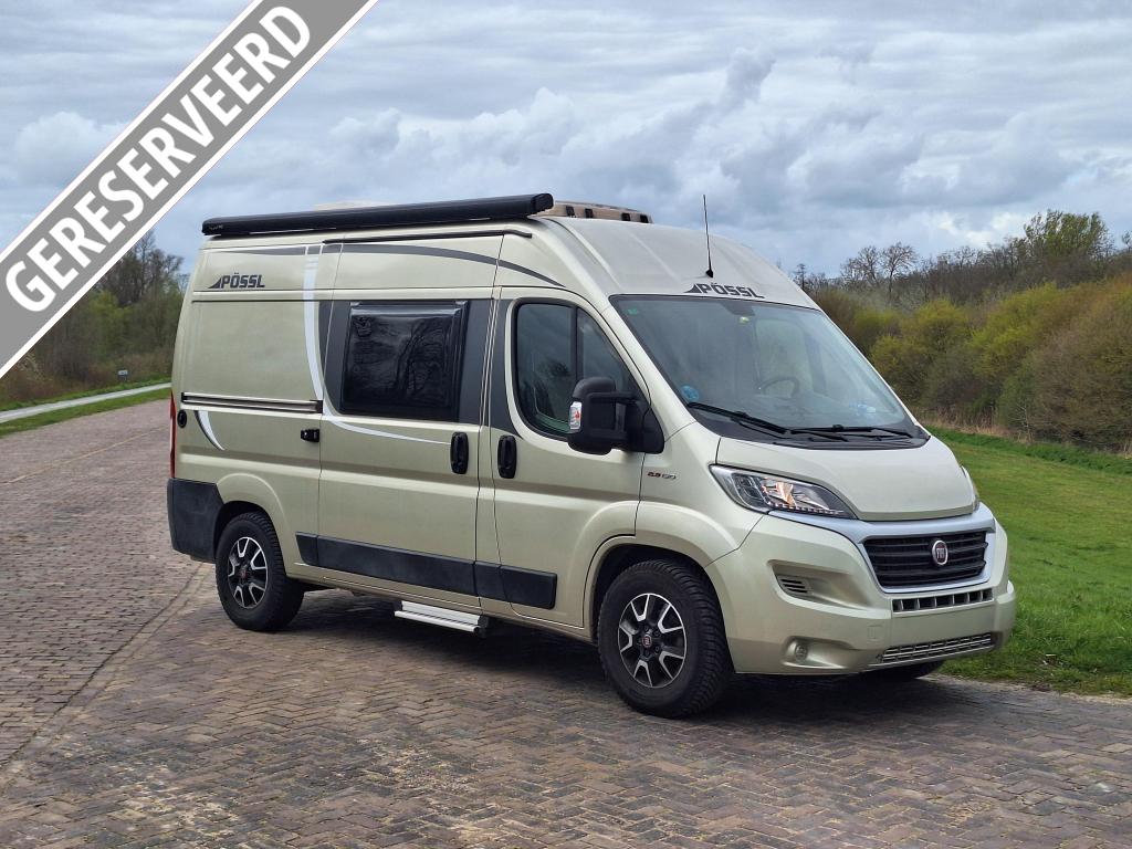 Pössl RoadcampR, Automaat, Luifel, Buscamper of Camperbus, Ringverwarming