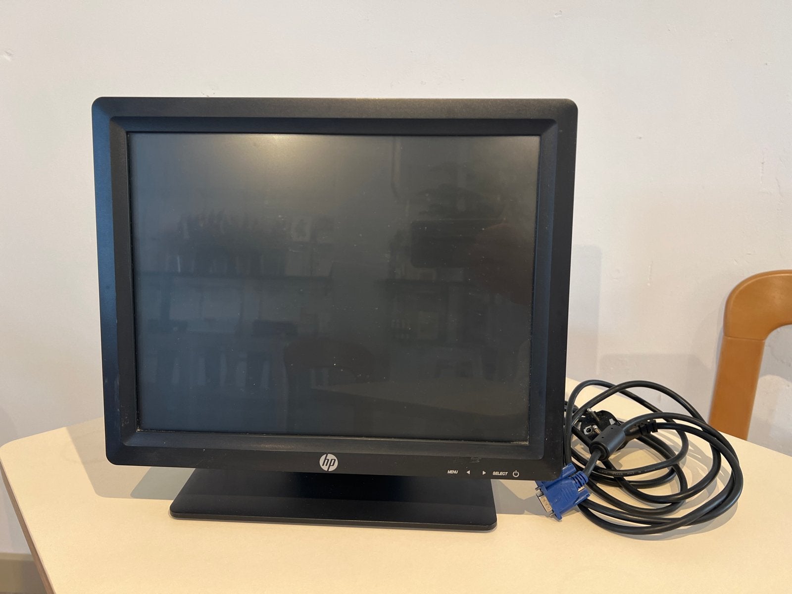 HP LCD Touch Monitor - Kassascherm, Ophalen, Gebruikt, Touchscreen, VGA