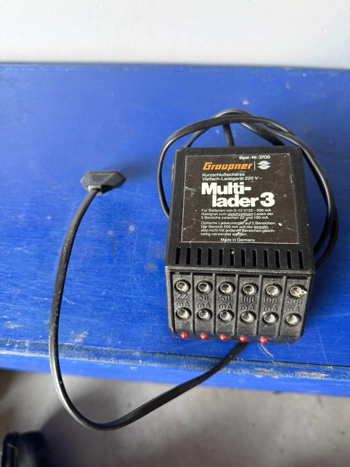 Graupner multilader 3, Ophalen of Verzenden, Zo goed als nieuw, Overige schalen, Onderdeel