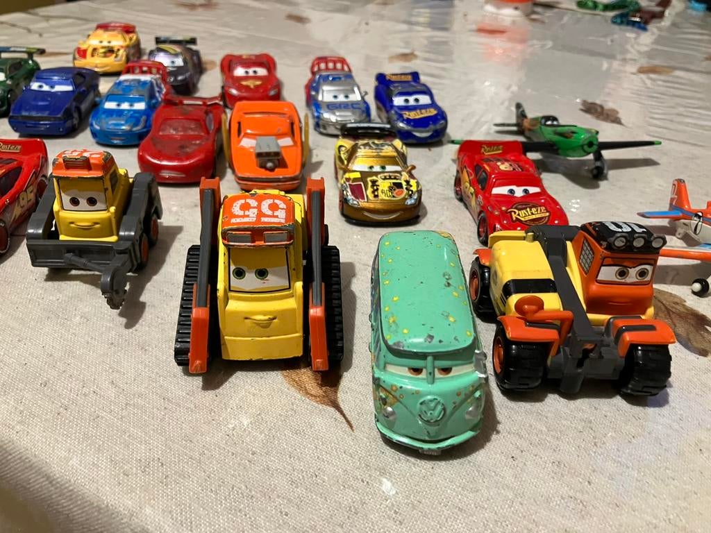 Collectie van 21 metalen Cars auto’s, Kinderen en Baby's, Speelgoed | Speelgoedvoertuigen, Ophalen of Verzenden, Gebruikt