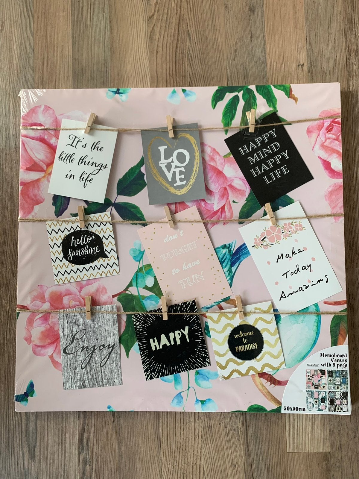 Nieuw canvas memobord, Ophalen, Nieuw