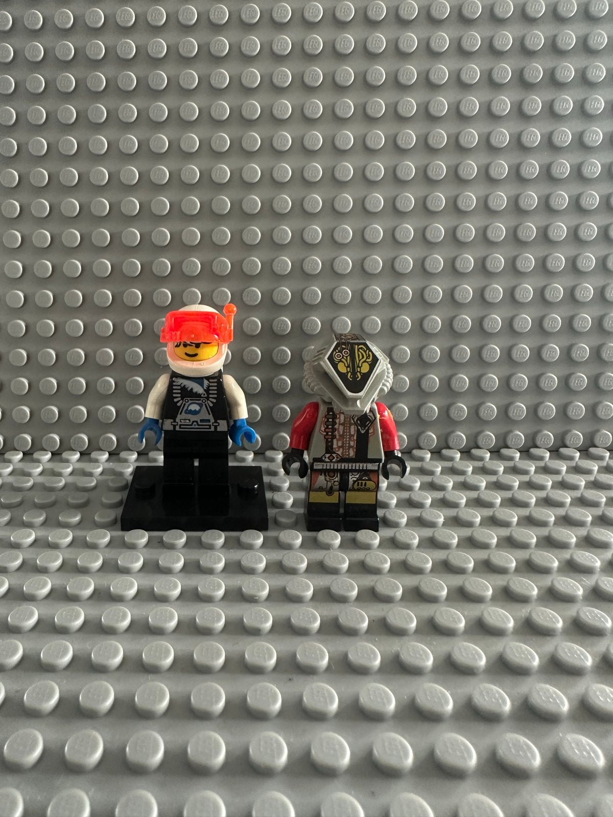 Lego Space Minifiguren: Zotaxian Alien & Ice Planet Male (19, Gebruikt, Lego, Ophalen of Verzenden, Space