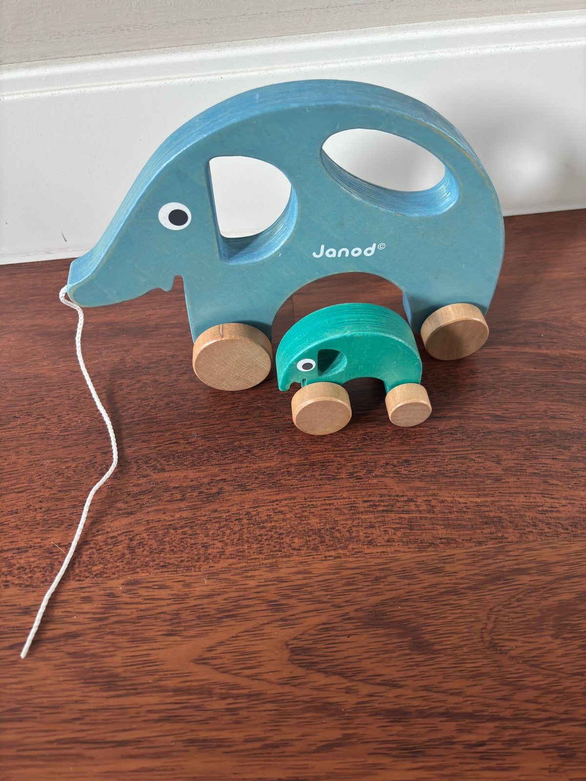 Janod houten olifant, Ophalen, Zo goed als nieuw