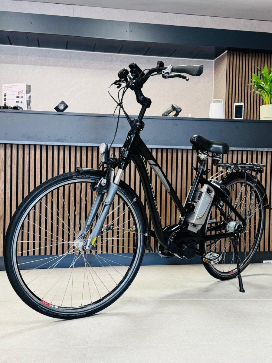 Flyer Elektrische fiets - Middenmotor - Lage Instap Dames, Fietsen en Brommers, Elektrische fietsen, Gebruikt, -, -, Minder dan 47 cm