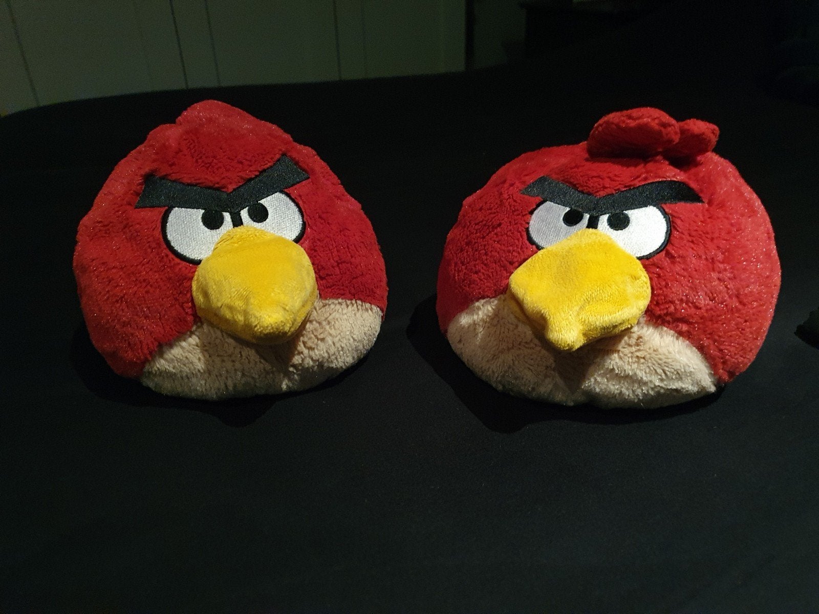 2x Angry Bird knuffel, Gebruikt, Overige typen, Ophalen of Verzenden, Angry Birds