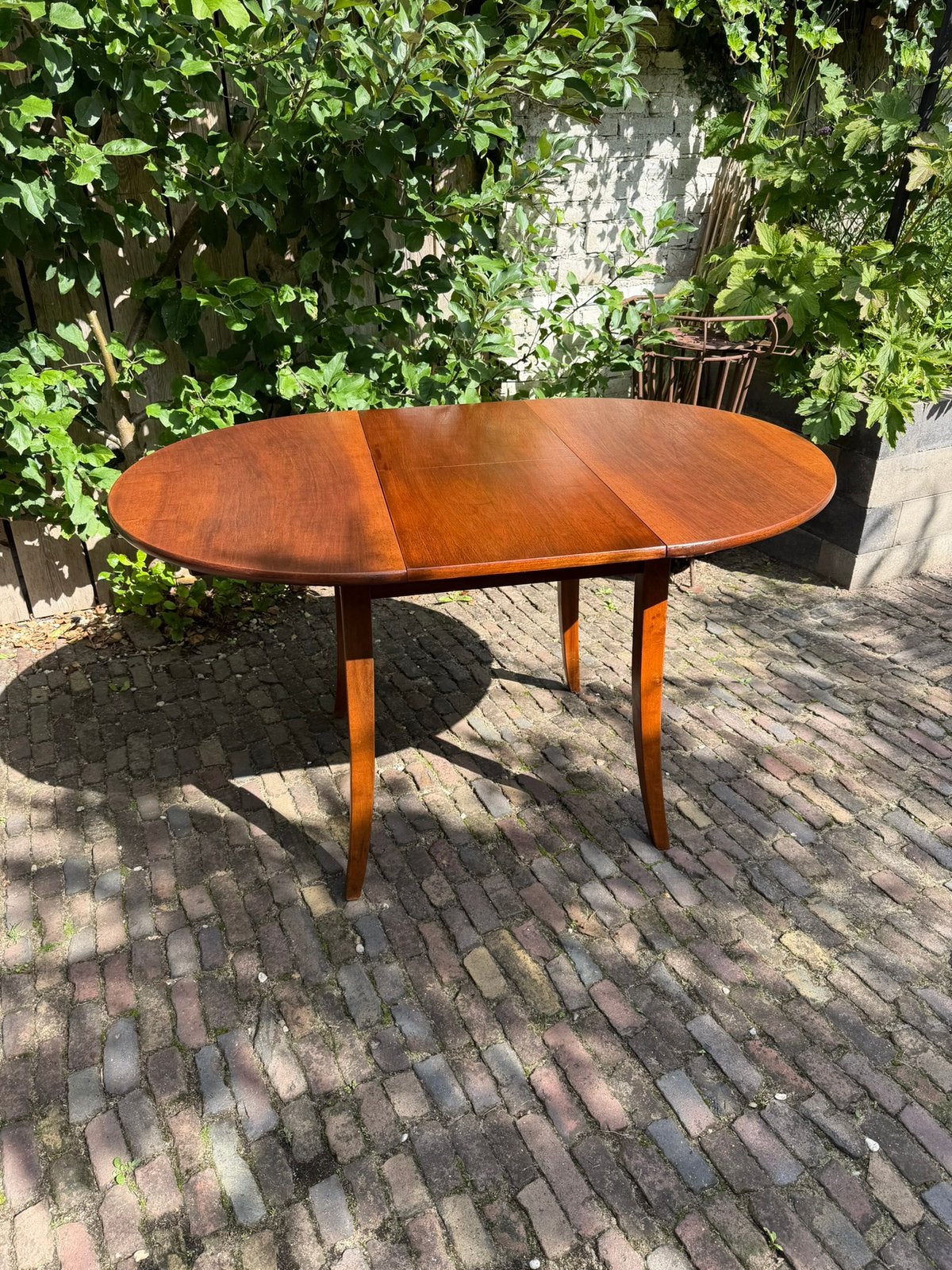 Vintage uitschuiftafel jaren 60/70, Ophalen, Huis en Inrichting