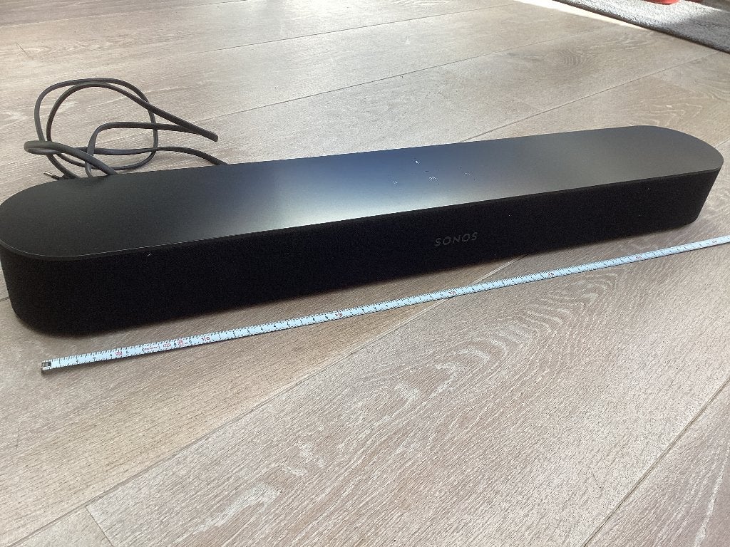 Sonos Beam Soundbar - Zwart, inclusief muurbeugel