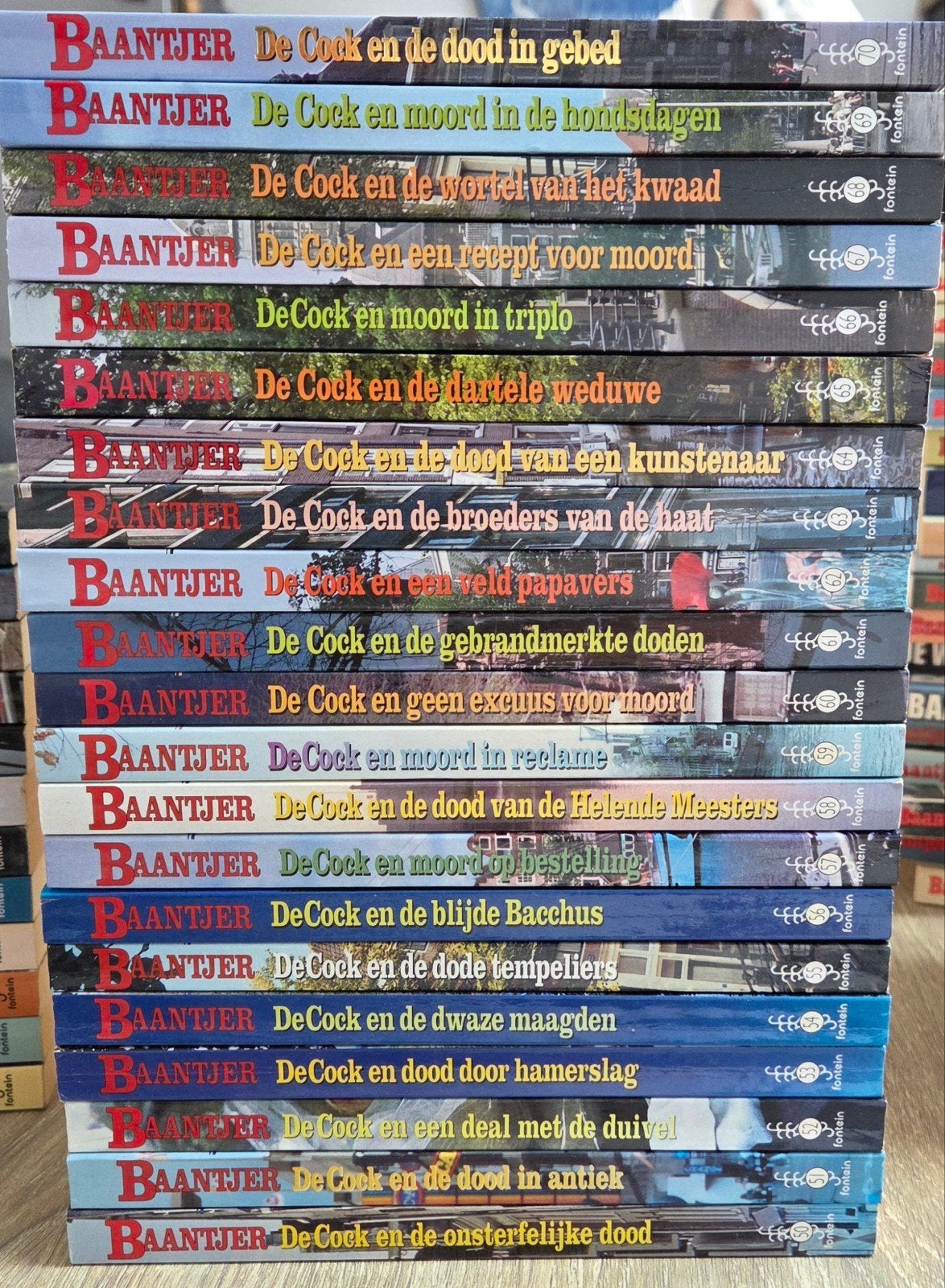 Baantjer Boeken, Ophalen of Verzenden
