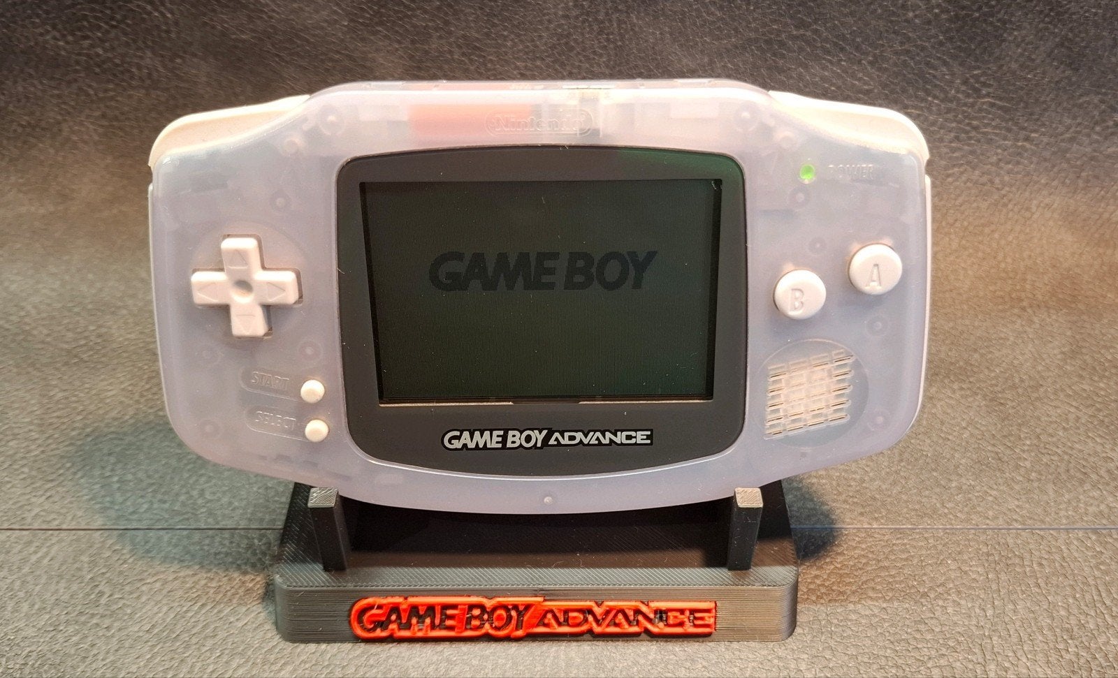 Nintendo Game Boy Advance - Clear Grey, Spelcomputers en Games, Ophalen of Verzenden, Gebruikt, Game Boy Advance