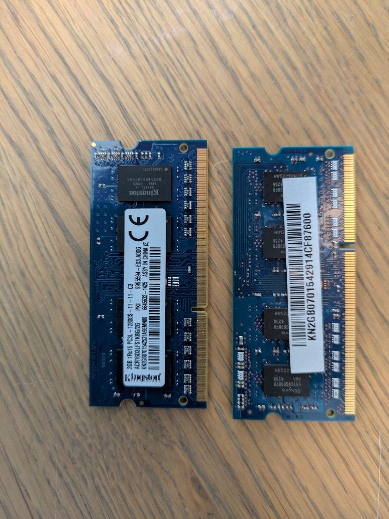 Gratis: 6GB DDR3 SO-DIMM, Ophalen, Gebruikt, DDR3, Laptop