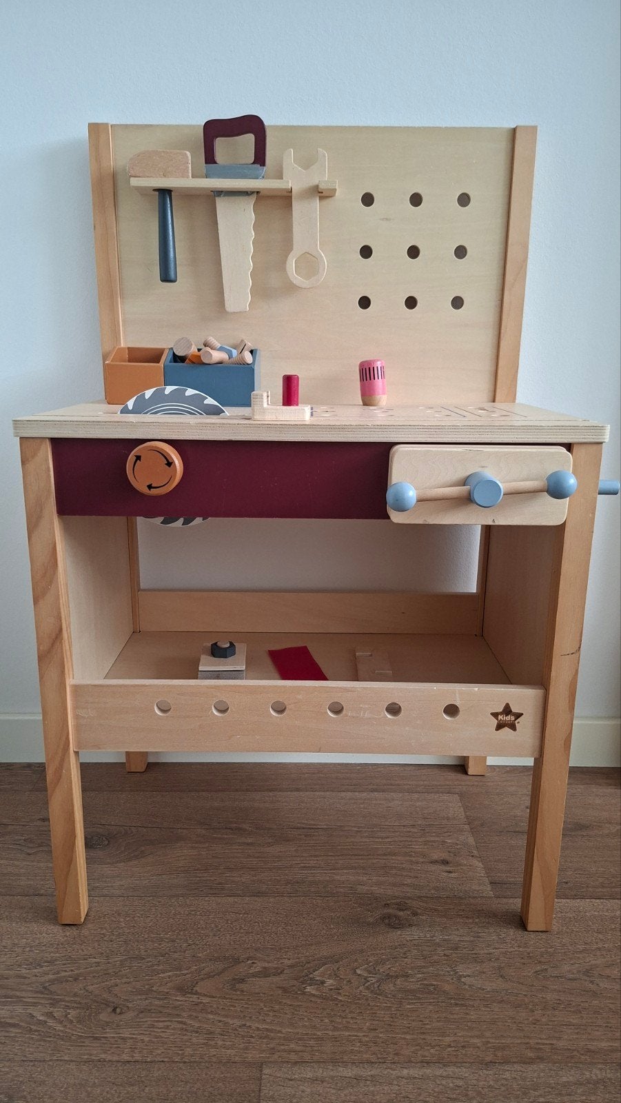 Houten werkbank Kid's Concept, Ophalen, Gebruikt, Meubelstuk of Keukentje