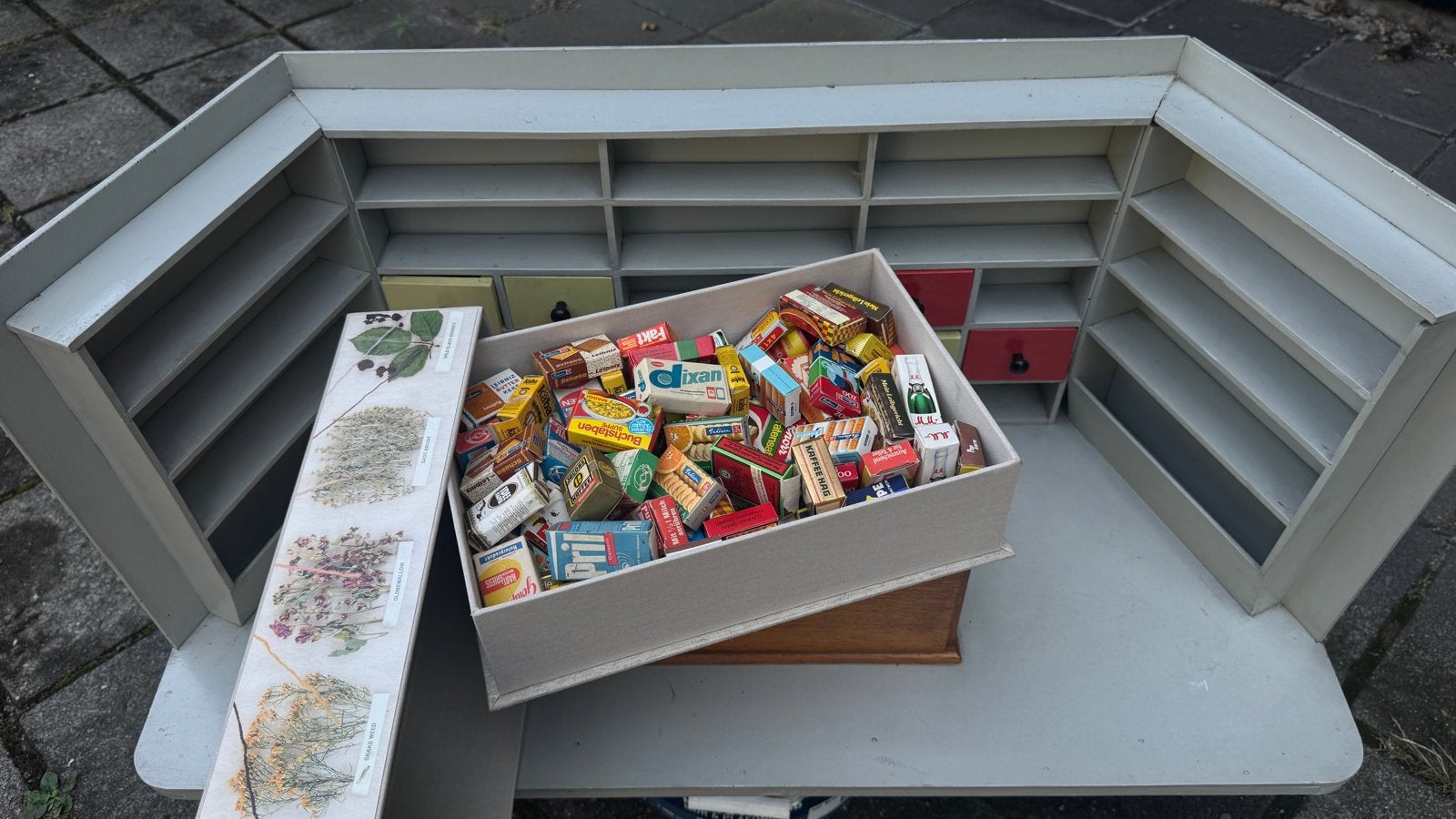 Vintage Speelgoedwinkeltje met complete inventaris, Ophalen, Gebruikt, Jongen of Meisje