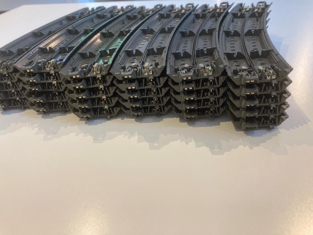 30xMarklin c-rails r1, Hobby en Vrije tijd, Modeltreinen | H0, Wisselstroom, Gebruikt, Rails, Ophalen of Verzenden