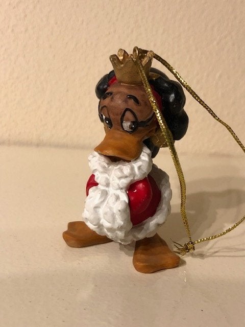 Disney Beeldje Hanger Eend, 6,5 cm hoog, Als Nieuw, Ophalen of Verzenden, Zo goed als nieuw, Dier