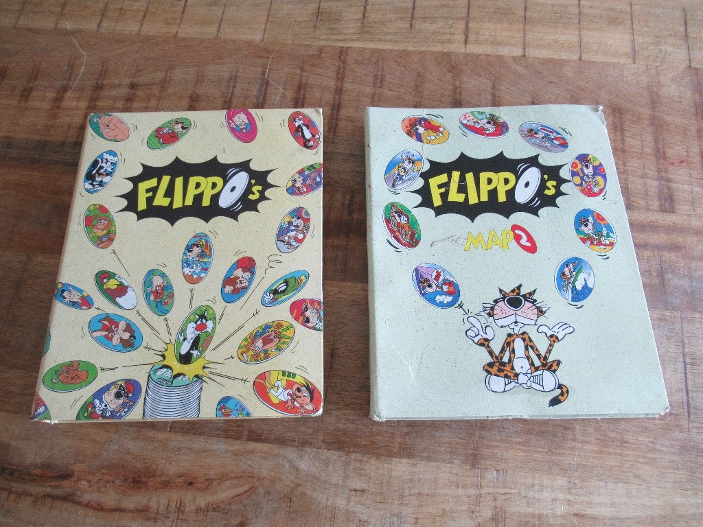 2x Flippo map 1 en 2 met veel flippo's, Verzamelen, Flippo's, Ophalen of Verzenden, Map, Album of Poster
