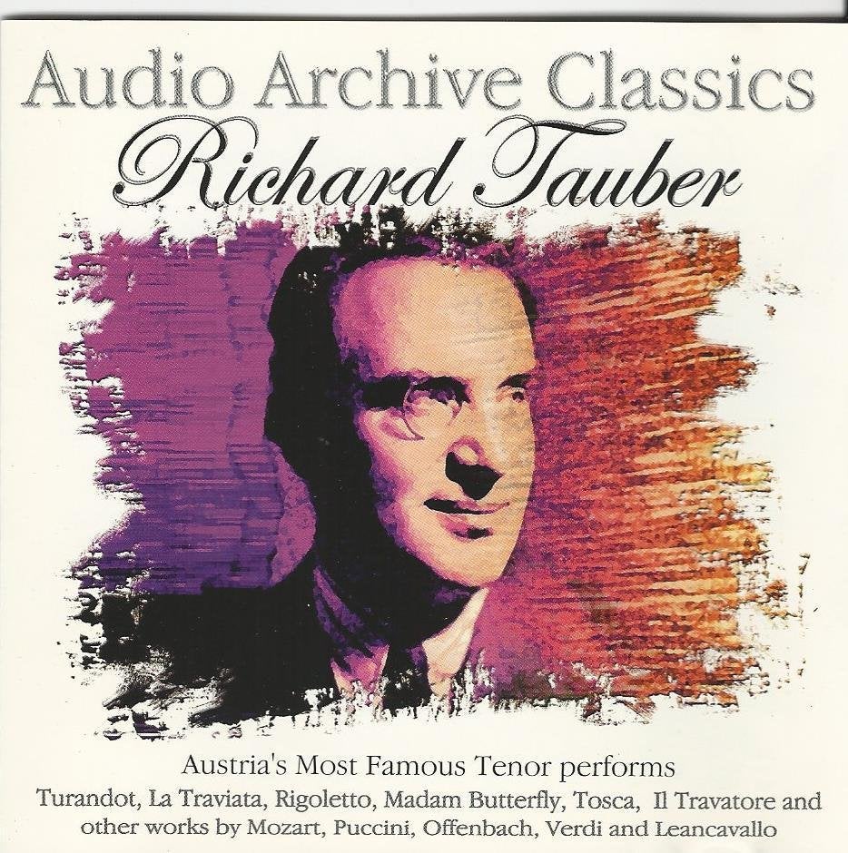 Audio Archive Classics: Richard Tauber = 2,99, Ophalen of Verzenden, Classicisme, Zo goed als nieuw, Kamermuziek