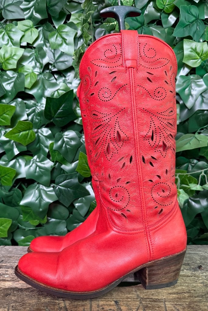Bijna Nieuwe prachtige laarzen van Sendra maat 39, Nieuw, Ophalen of Verzenden, Sendra, Rood