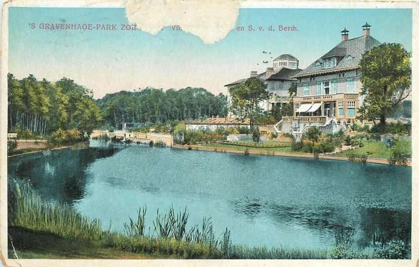 377-717-023 Den Haag Park Zorgvliet, Verzenden, Voor 1920, Zuid-Holland