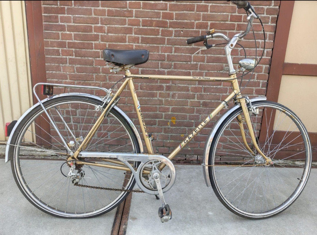 Gazelle toerfiets origineel staat, Fietsen en Brommers, Fietsen | Dames | Sportfietsen en Toerfietsen, Ophalen, Gazelle, Minder dan 10 versnellingen