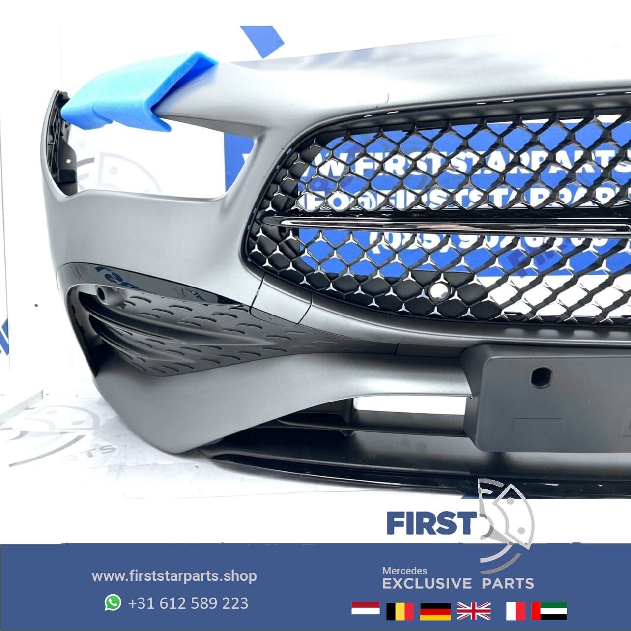 2024 W177 FACELIFT BUMPER AMG A1778859105 VOORBUMPER COMPLEE, Gebruikt, -, Voor, Ophalen of Verzenden
