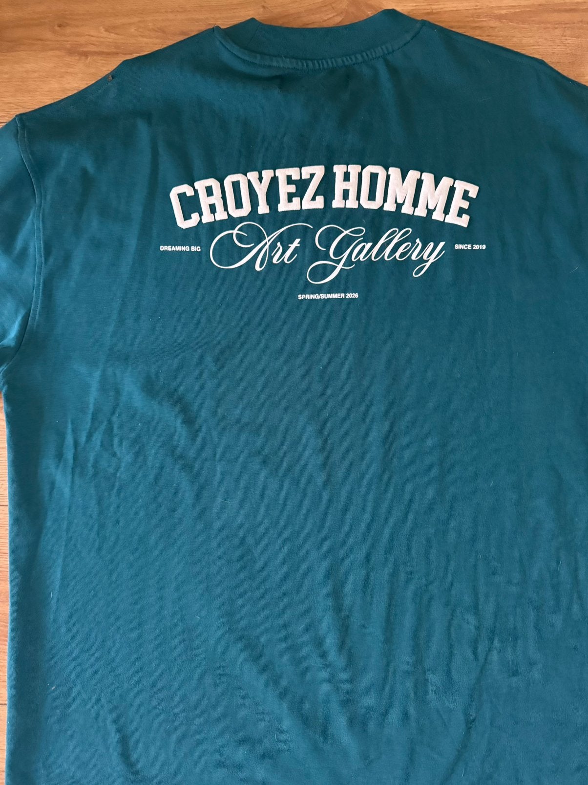 Shirt Croyez Homme, Kleding | Heren, Verzenden, Nieuw, Maat 52/54 (L), Groen