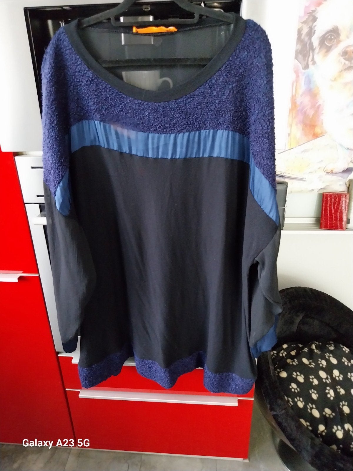 mat Fashion tuniek, Kleding | Dames, Grote Maten, Blauw, Blouse of Tuniek, Ophalen of Verzenden, Zo goed als nieuw