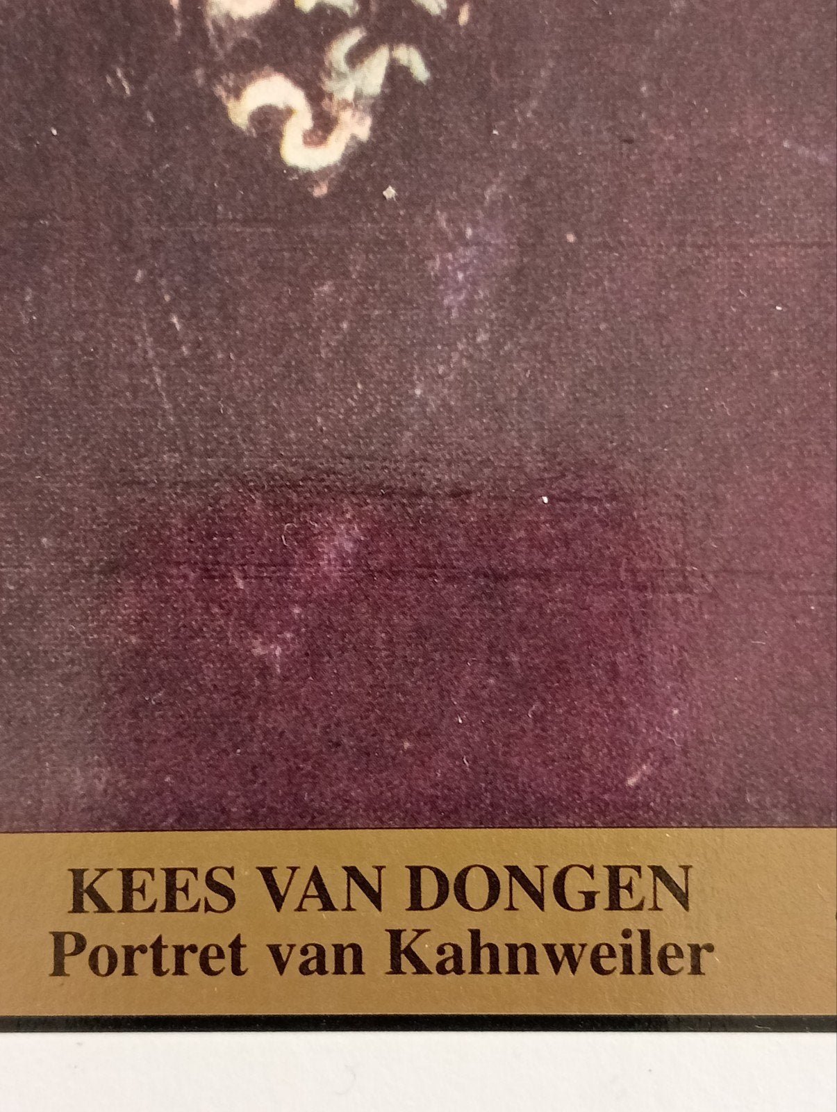 Kees van Dongen portret Kahnweiler, Ophalen of Verzenden