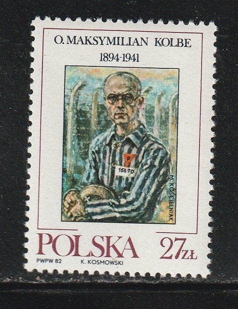 Polen 1976 - Maximilian  Kolbe, Ophalen, Polen, Postfris
