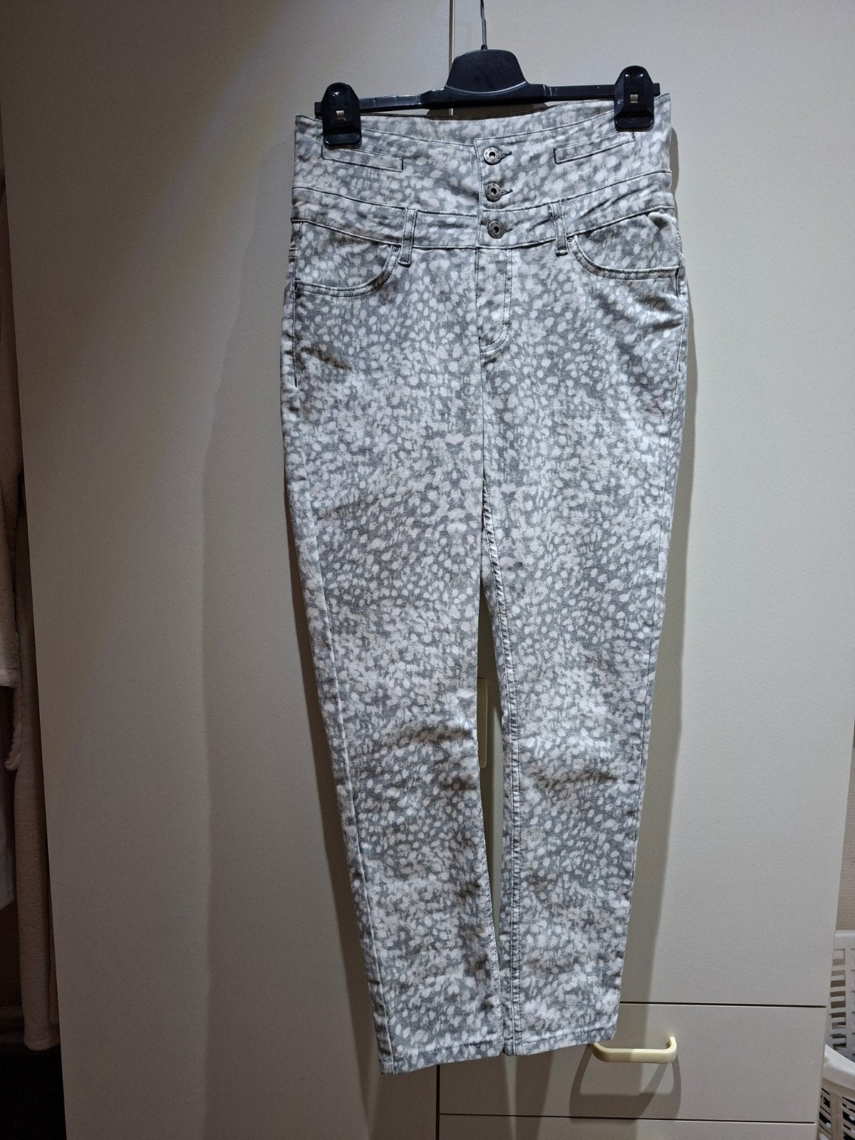 Costes skinny jeans zo goed als nieuw ., Maat 38/40 (M), Ophalen of Verzenden, Zo goed als nieuw, Grijs