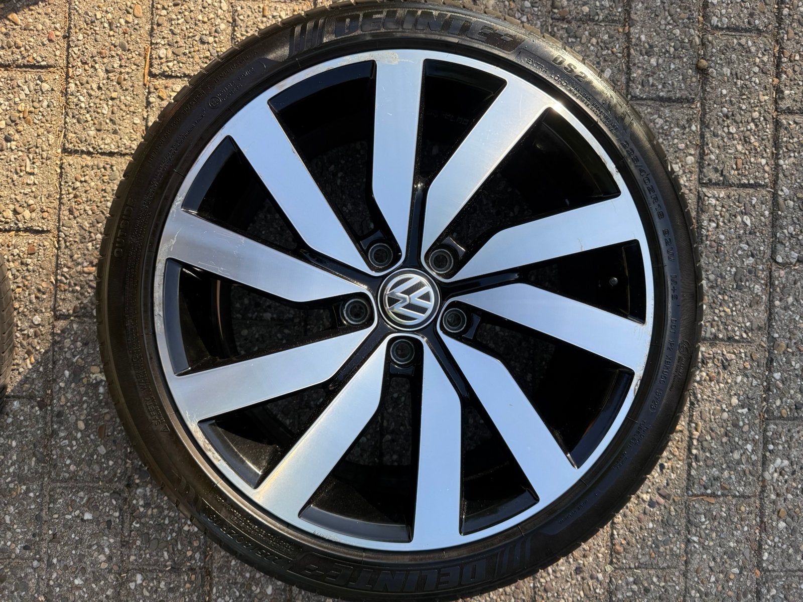 Origineel VW Marseille 18inch velgen, Ophalen, 18 inch, Gebruikt, Velg(en)