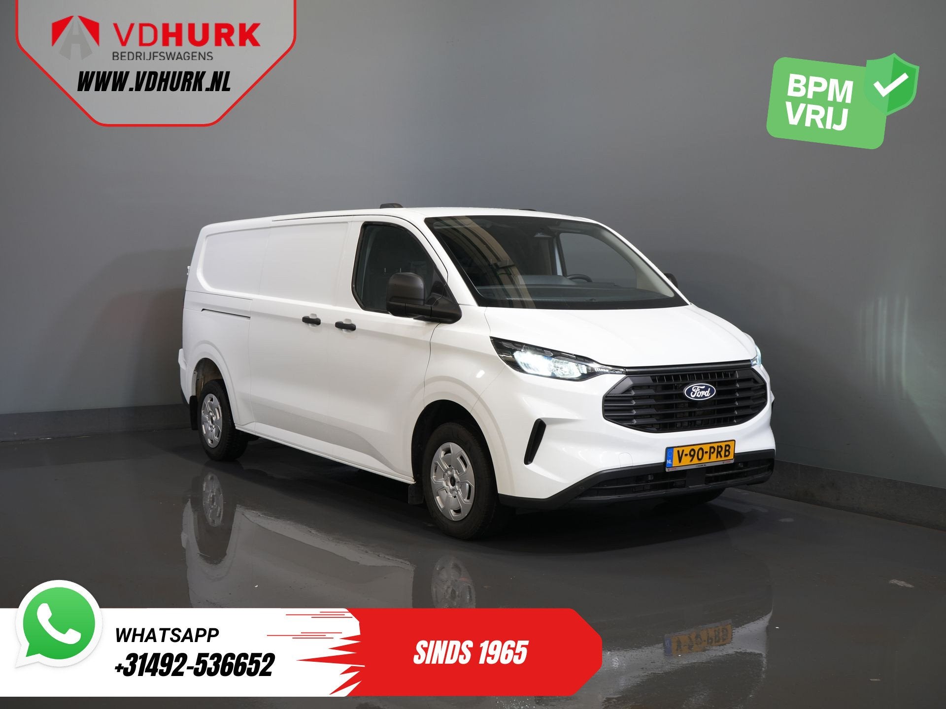 Ford Transit Custom 2.0 TDCI L2 Trend LED/ Carplay/ Camera/, Auto's, Voorwielaandrijving, Stof, Gebruikt, 1836 kg