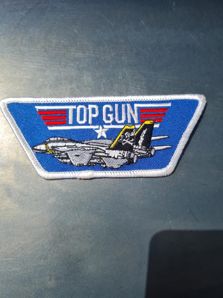 Top Gun Militaire Luchtvaart Badge / Embleem, Ophalen of Verzenden, Zo goed als nieuw