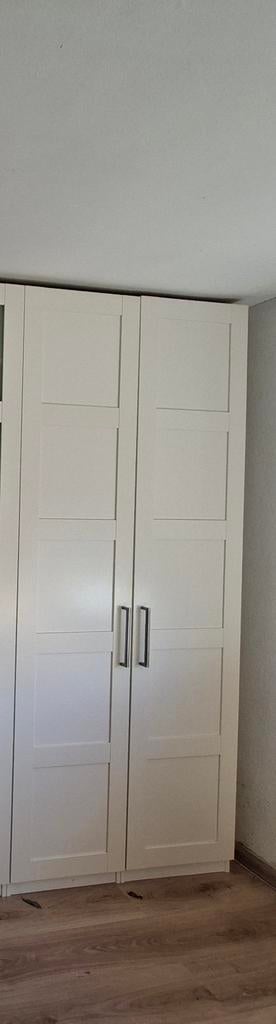 Ikea Pax Witte kledingkast met lades en planken, Ophalen, Gebruikt, 200 cm of meer, Modern