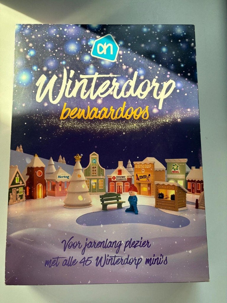 Kerstdorp / Winterdorp, Meerkleurig, Overige stijlen, Kunststof, Ophalen of Verzenden