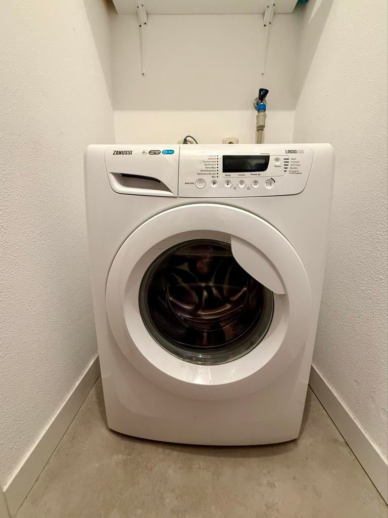 Zanussi Lindo 500 Wasmachine 8kg - 1400 toeren, Ophalen, 1200 tot 1600 toeren, Gebruikt, 8 tot 10 kg