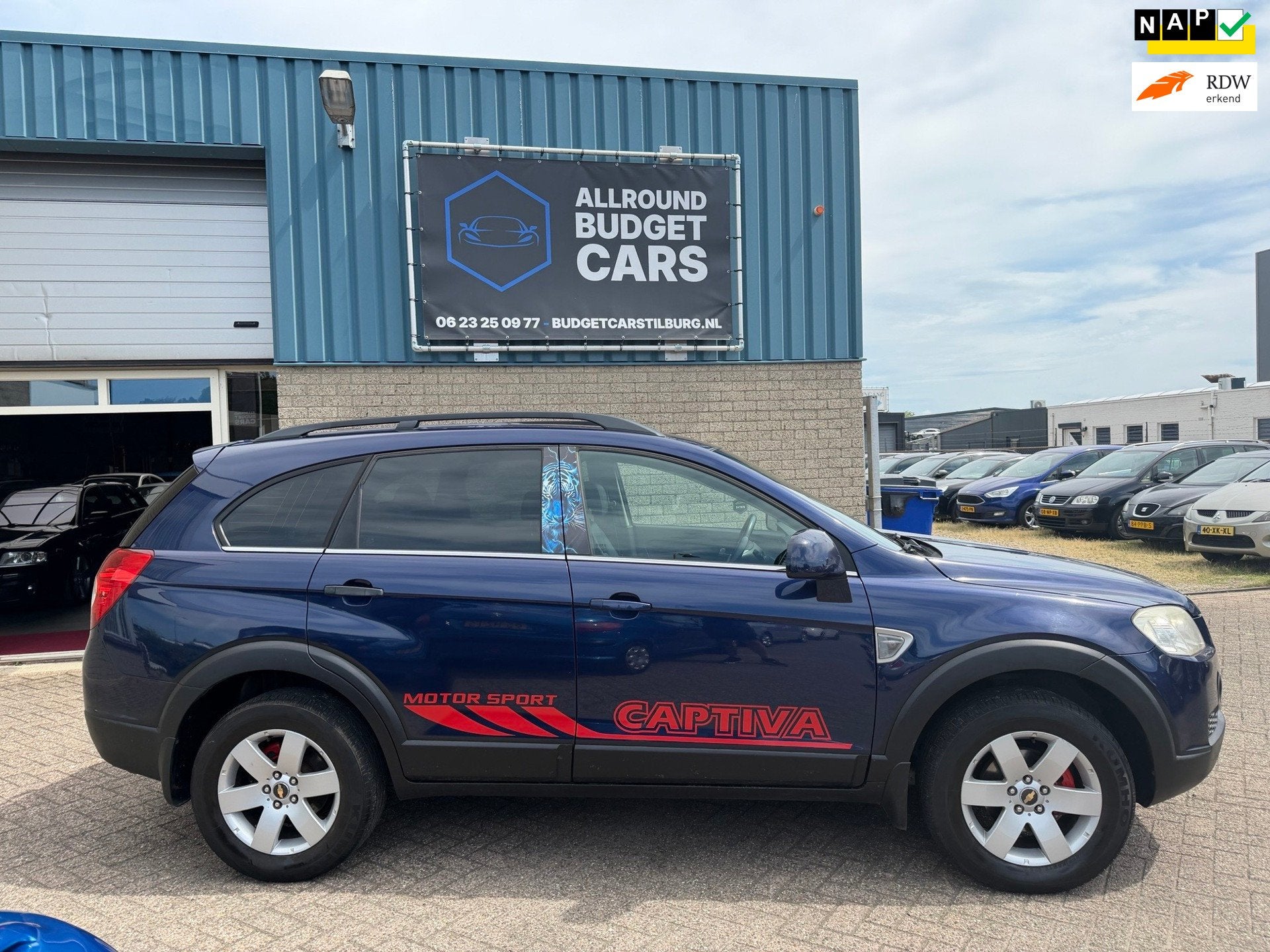 Chevrolet Captiva 2.4 Intro Edition 2WD, Auto's, Voorwielaandrijving, 136 pk, Gebruikt, Zwart