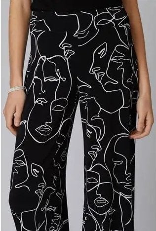 Joseph Ribkoff prachtig zwart/wit chique broek mt 46/48, Meerkleurig, ., Maat 46/48 (XL) of groter, Joseph Ribkoff