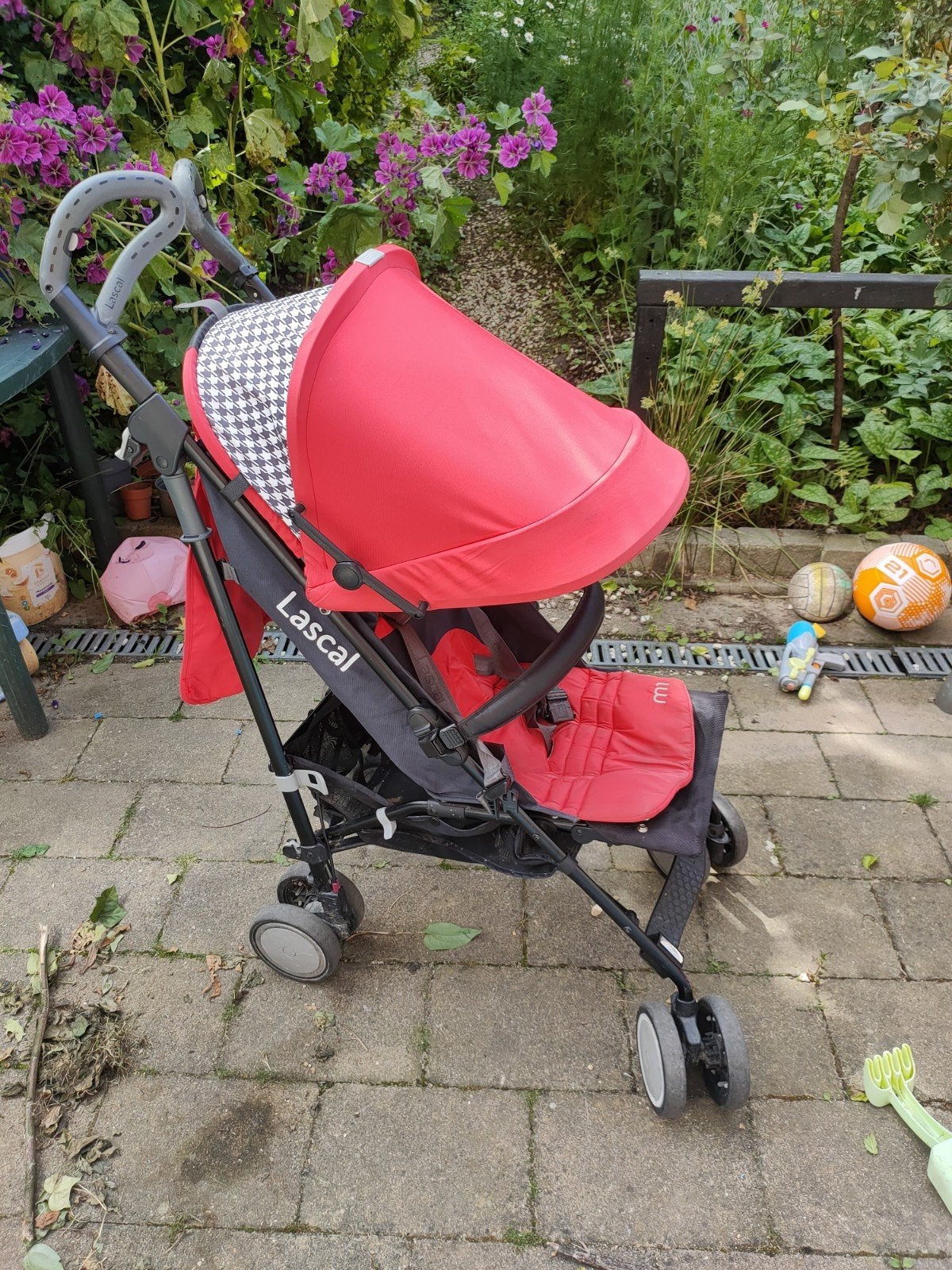 Buggy Lascal, Ophalen, Gebruikt