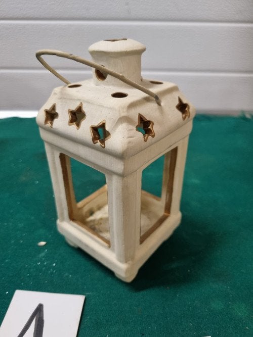 waxinehouder aardewerk lantaarn [a906/1], Ophalen of Verzenden, 'T Olde Gre-j, Info@toldegrej.nl, Endepoelstraat 20f Didam