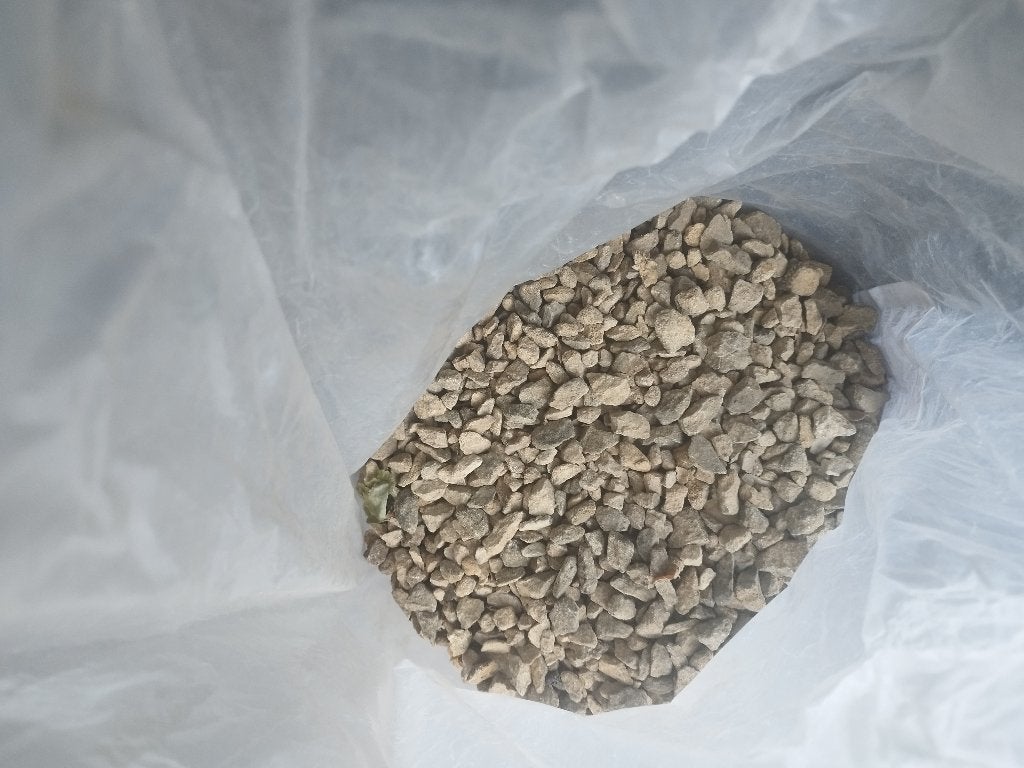 Siergrind, Ophalen, Gebruikt, Beige