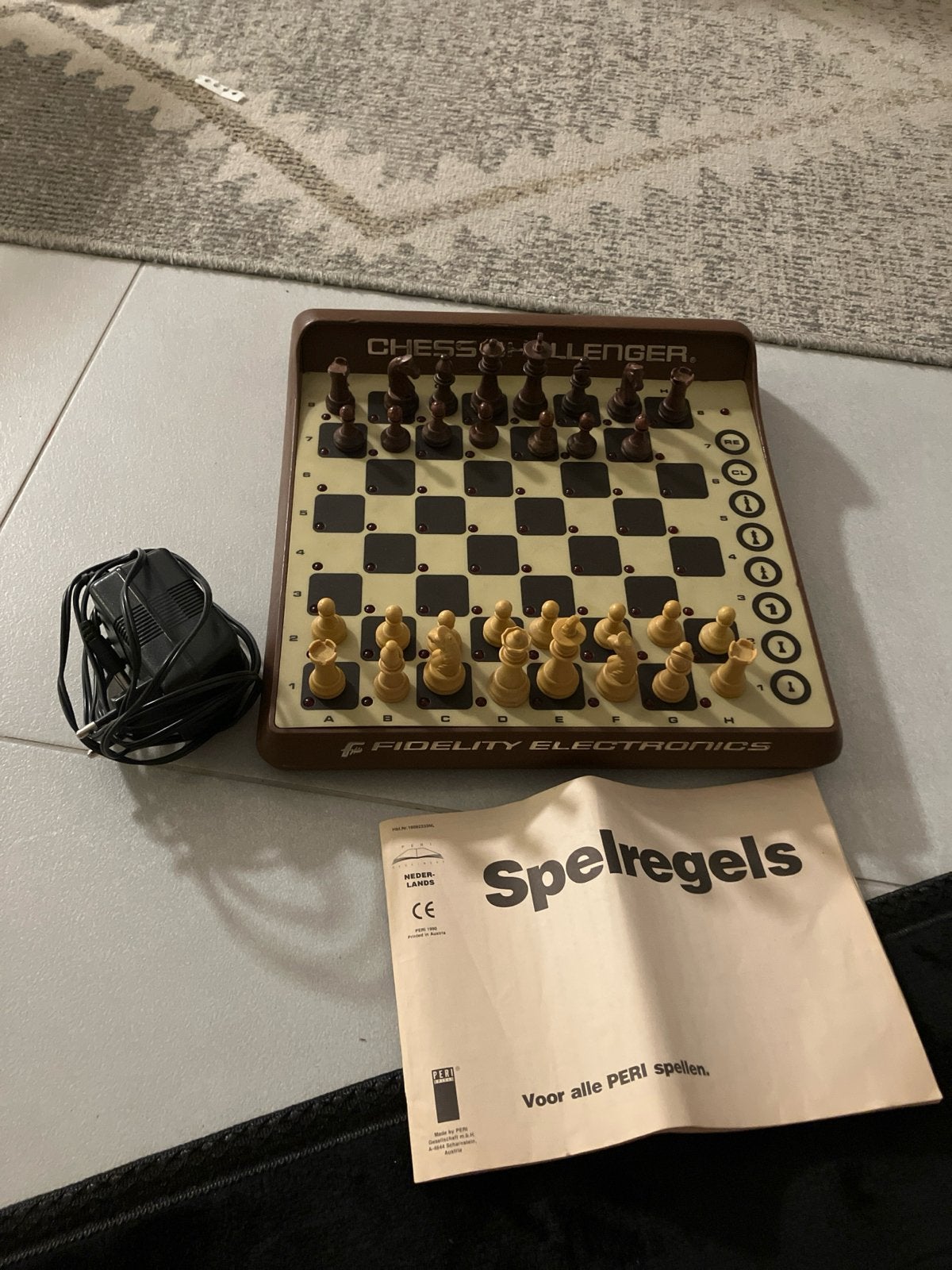 Fidelity Electronics Chess Challenger Schaakcomputer (defect, Hobby en Vrije tijd, Een of twee spelers, Ophalen, Gebruikt