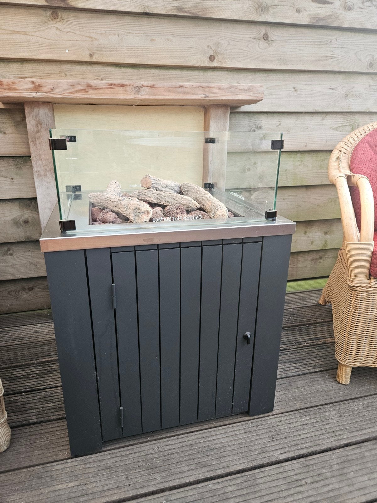Cozy living gashaard zgan, Tuin en Terras, Ophalen, Zo goed als nieuw