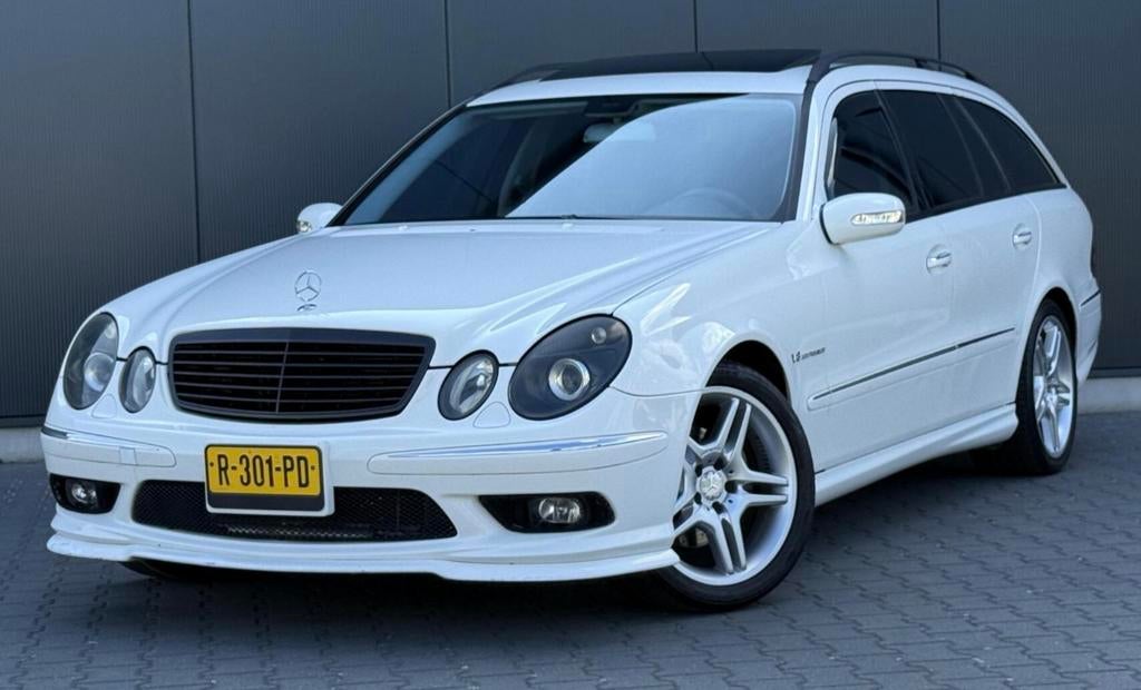 Mercedes-Benz Mercedes 2004 Wit, Auto's, Mercedes-Benz, Wit, Stationwagon, Particulier, 4966 cc