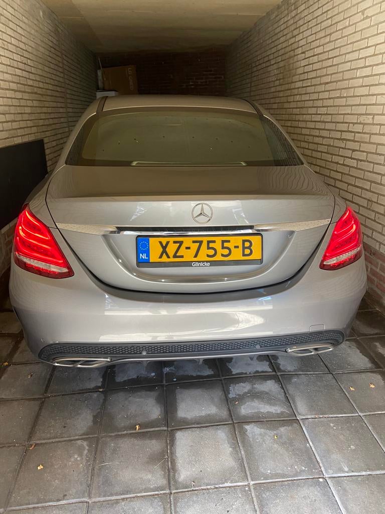 Mercedes-Benz C-Klasse C200 CDI 1.6  100KW 2015 Grijs, Auto's, Mercedes-Benz, 1385 kg, 4 cilinders, 24 km/l, Particulier