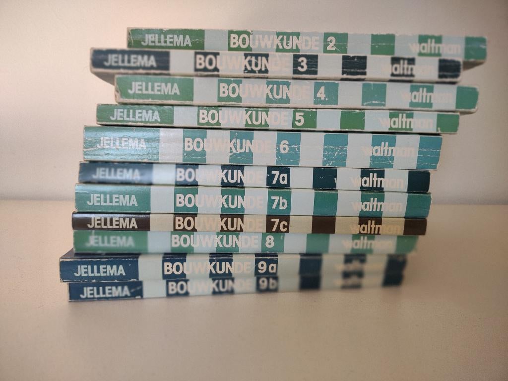 Jellema Bouwkunde 2 t/m 9b, Gelezen, Diverse auteurs, Beta, HBO