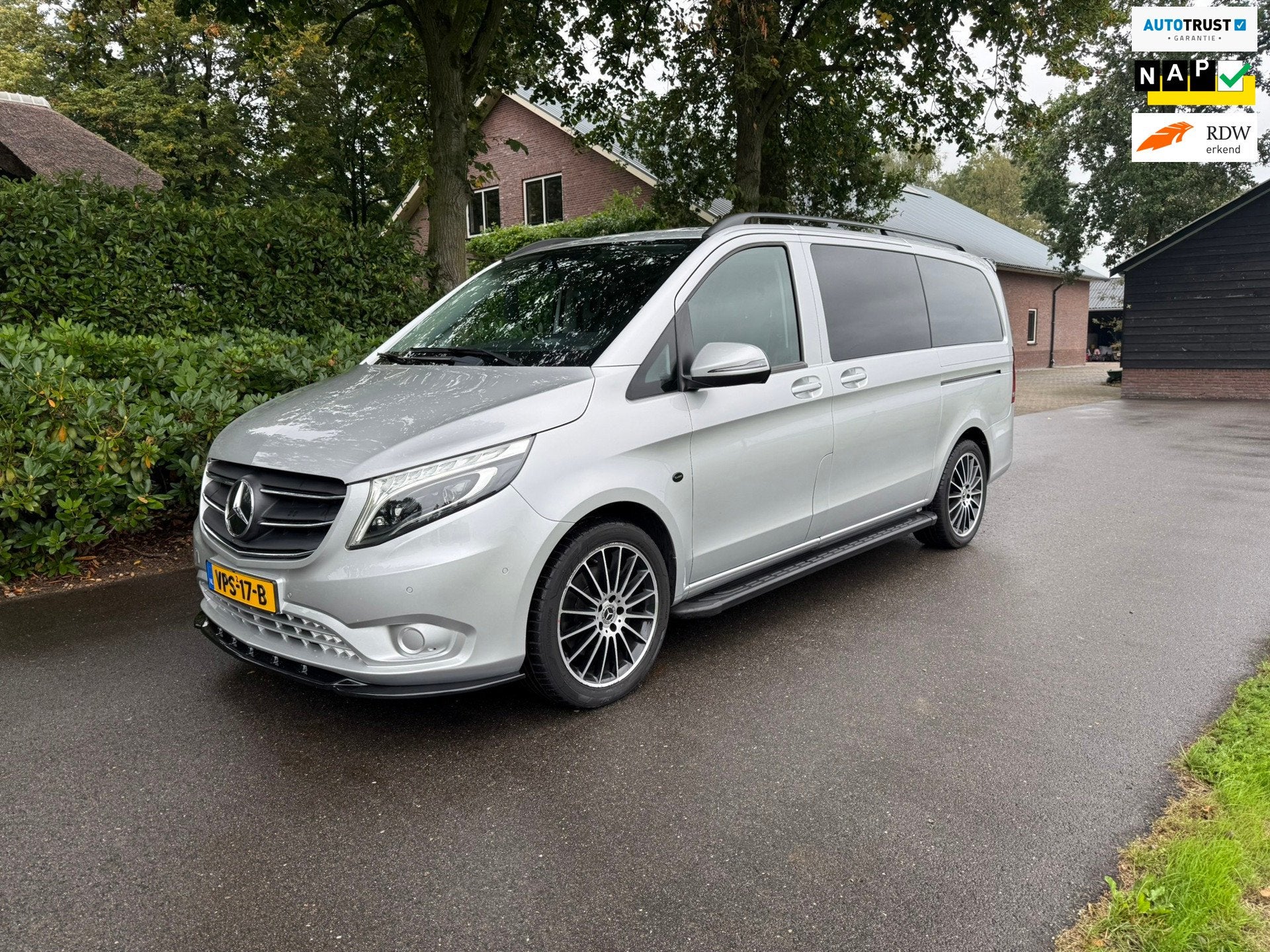 Mercedes-Benz Vito 119 CDI Lang DC Comfort, Auto's, Dealer onderhouden, Achterwielaandrijving, Diesel, Zilver of Grijs