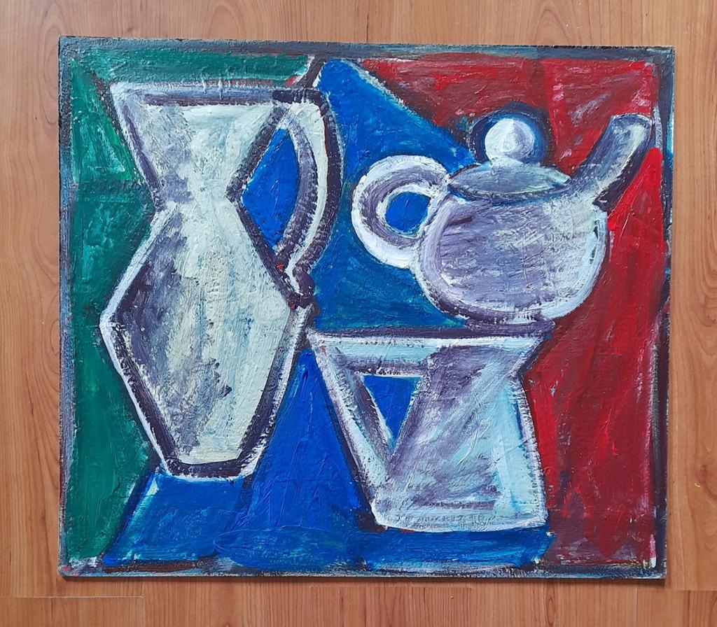 Figuratief schilderij, Ophalen of Verzenden