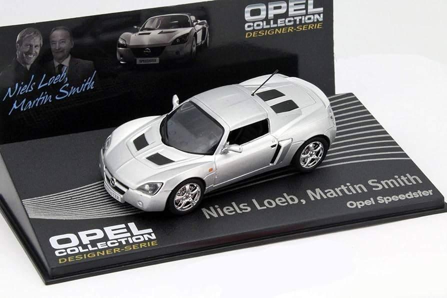 27415 Opel Speedster - Niels Loeb, Martin Smith - Atlas 1:43, Hobby en Vrije tijd, Modelauto's | 1:43, Auto, Ophalen of Verzenden