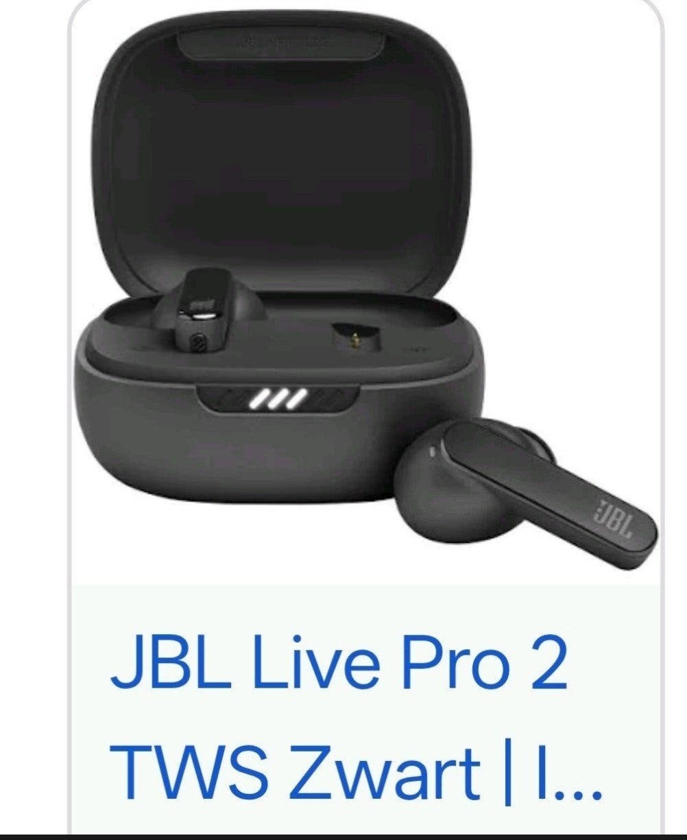 GEZOCHT: oplaadcase JBL live pro 2, Telecommunicatie, Ophalen of Verzenden, JBL