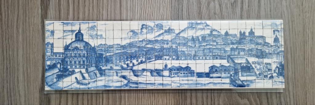 Replica tegeltableau Lissabon, Ophalen of Verzenden